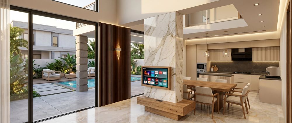 Didim Villa İç Mekan ve Bahçe Tasarımı